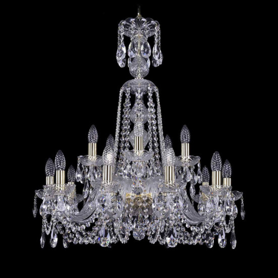 Подвесная люстра Bohemia Ivele 1402/10+5/240/XL-77 G