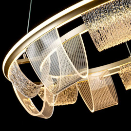 Подвесной cветильник LED4U L7706-800 GD