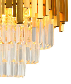 Подвесная люстра Natali Kovaltseva Vertigo 81440/6C Gold