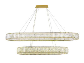 Подвеcная люстра Newport 8240/140 oval gold М0067862