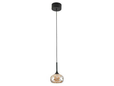 Подвесной светильник Newport 7241/S mat.black amber М0071795