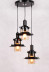Подвесная люстра Lumina Deco Capri LDP 11328 B-3 BK