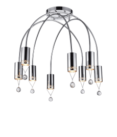 Потолочная люстра Vele Luce Pioggia VL4283L08