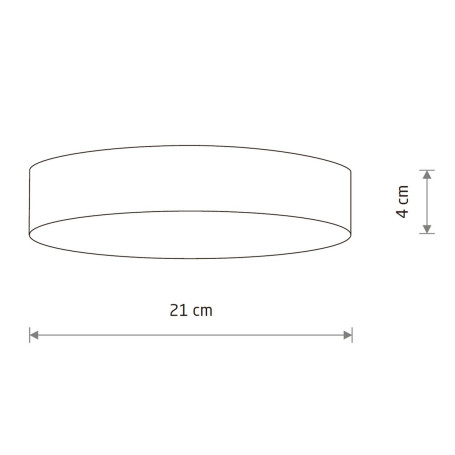 Потолочный cветильник Nowodvorski Lid Round Led White 10404