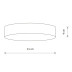 Потолочный cветильник Nowodvorski Lid Round Led White 10404