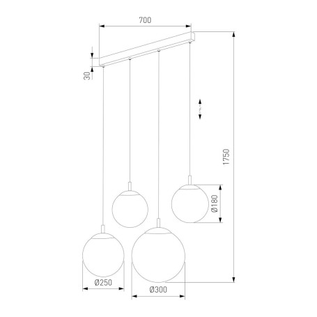Подвесной светильник TK Lighting 4790 Esme