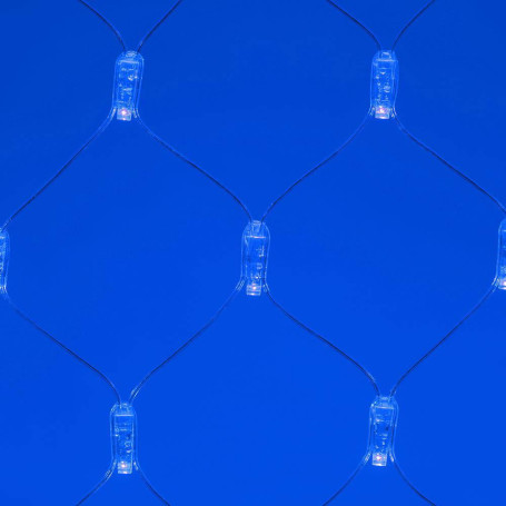Уличная светодиодная гирлянда Ardecoled сеть 230V синий ARD-Netlight-Classic-2000X1500-Clear-288Led Blue 024681