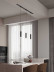 Встраиваемая однофазная трековая система Hesby Lighting Skylite №12 со светильниками HSBL_kompl_S012_VI1B3K