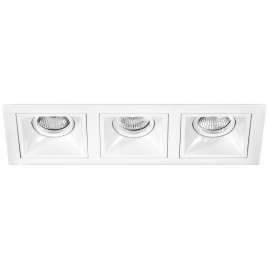 Комплект из светильников и рамки Lightstar Domino Quadro (214536+214506+214506+214506) D536060606