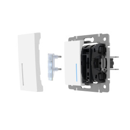 Блок LED подсветки для выключателя Werkel 2 шт. голубой W8010102 4690389213519