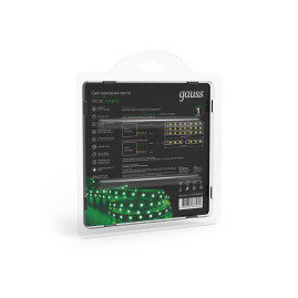 Светодиодная лента Gauss 4,8W/m 60LED/m 2835SMD зеленый 5M 312000605