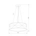 Подвесной светильник TK Lighting 3311 Kantoor White