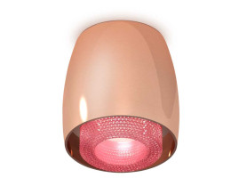 Комплект накладного светильника Ambrella light Techno Spot XS1144011 PPG/PI золото розовое полированное/розовый (C1144, N7193)