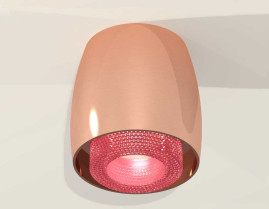 Комплект накладного светильника Ambrella light Techno Spot XS1144011 PPG/PI золото розовое полированное/розовый (C1144, N7193)