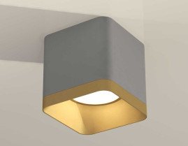 Комплект накладного светильника Ambrella light Techno Spot XS7807004 SGR/SGD серый песок/золото песок (C7807, N7704)