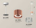 Комплект подвесного светильника Ambrella light Techno Spot XP (A2331, C8122, N8480) XP8122030