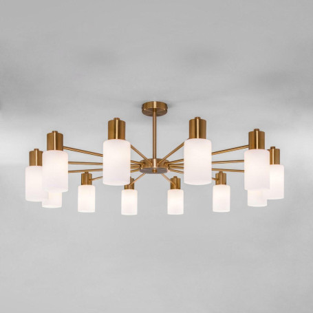 Потолочная люстра Eurosvet Vegga 70160/12 латунь Smart