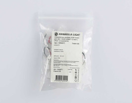 Соединитель угловой AMBRELLA LIGHT ILLUMINATION COB 12/24V для лент 12mm (2 конт.) (10шт. в комплекте) GS6871