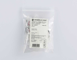 Соединитель угловой AMBRELLA LIGHT ILLUMINATION COB 12/24V для лент 12mm (2 конт.) (10шт. в комплекте) GS6871