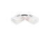Соединитель угловой AMBRELLA LIGHT ILLUMINATION COB 12/24V для лент 12mm (2 конт.) (10шт. в комплекте) GS6871