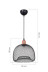 Подвесной светильник Toplight Bryanne TL1603H-01BK