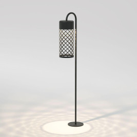 Садово-парковый светодиодный светильник Elektrostandard Ombra 35179/S черный a067899