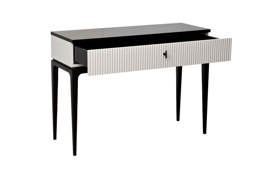 Консоль Este черно-серая