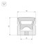 Профиль Arlight WPH-Flex-1212-Top-S8-10m White 040829