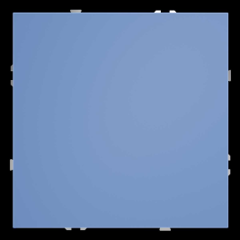 Заглушка S70 с суппортом, (деним) Voltum VLS080115