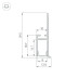 Профиль встраиваемый Arlight Wall-Fantom-Bent-W10-Side-2000 Anod 043694
