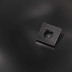Накладка для розетки с заземлением и защитными шторками, с USB A+C, S70 Metal (антрацит) Voltum VLSM001012