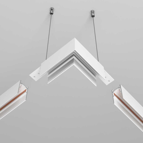 Коннектор угловой Maytoni Technical Exility TRA034HCL-41W