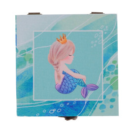 Шкатулка, L14 W14 H8 см (800096)