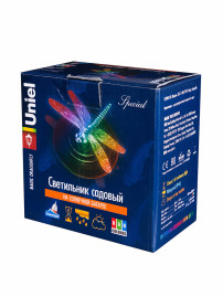 Светильник на солнечных батареях Uniel USL-S-106/PT075 Magic Dragonfly 07293