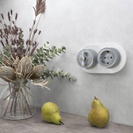 Рамка Werkel на 2 поста Favorit Runda белый W0025101 4690389166440