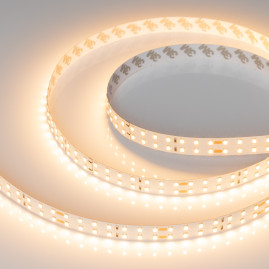 Светодиодная лента Arlight 20W/m 196LED/m 2835SMD теплый белый 5M 019091(2)