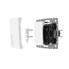 Блок LED подсветки для выключателя Werkel 10 шт. белый W8020101 4690389213526