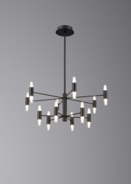 Люстра подвесная Alfa Light F3024-54 BLACK