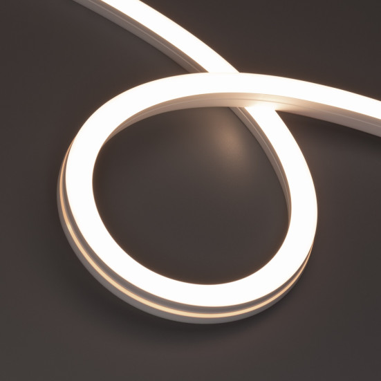 Светодиодная лента герметичная MOONLIGHT-SIDE-X280-16x16mm 24V Warm3500(10 W/m, IP67, 15m, wire x1) Arlight 044245