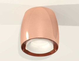 Комплект накладного светильника Ambrella light Techno Spot XS1144020 PPG/FR золото розовое полированное/белый матовый (C1144, N7165)