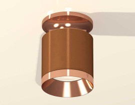 Комплект накладного светильника Ambrella light Techno Spot XS7404141 SCF/PPG кофе песок/золото розовое полированное (N7930, C7404, N7035)
