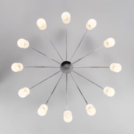 Потолочная люстра Eurosvet Vegga 70160/12 хром Smart