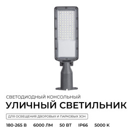 Уличный консольный светодиодный светильник Apeyron 29-14