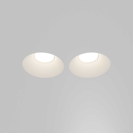Встраиваемый светильник Maytoni Technical Downlight Gyps Modern DL129-GU10-02-W