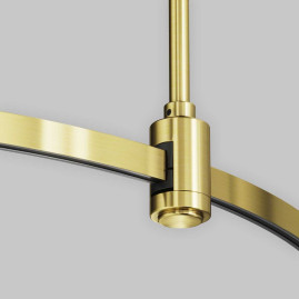 Шинопровод круглый из полукругов 1800мм Maytoni Technical FLARITY Busbar trunkings Flarity TRX154-2SR-D1800-BS