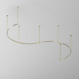 Шинопровод круглый из полукругов 1800мм Maytoni Technical FLARITY Busbar trunkings Flarity TRX154-2SR-D1800-BS