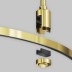 Шинопровод круглый из полукругов 1800мм Maytoni Technical FLARITY Busbar trunkings Flarity TRX154-2SR-D1800-BS