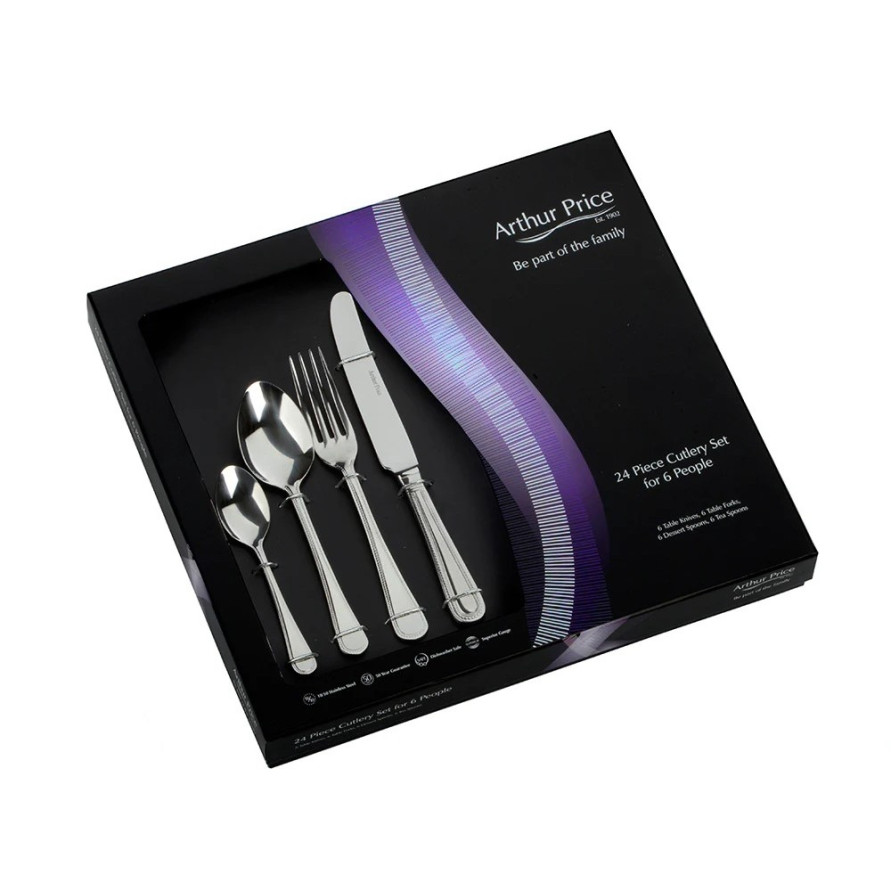 Набор столовых приборов на 6перс.24пред.&quot;Bead&quot;