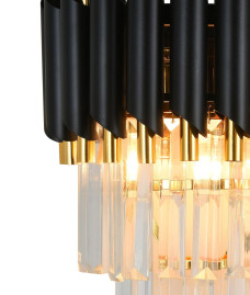 Настенный светильник Natali Kovaltseva Darian 76017/2W Gold Black