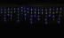 Светодиодная гирлянда Uniel занавес 220V белый ULD-E5505-196/DTK WHITE-BLUE IP20 STARS-1 UL-00001410